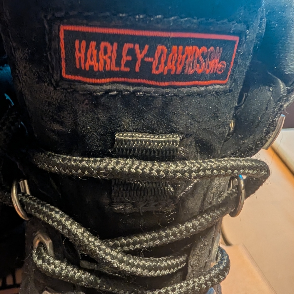 Harley-Davidson Badlands 81005 Women's Black Riding Boots - Picture 7 of 16